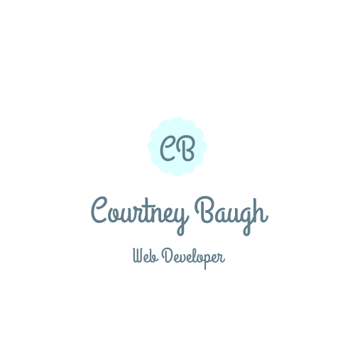 Web Developer -Courtney Baugh Logo